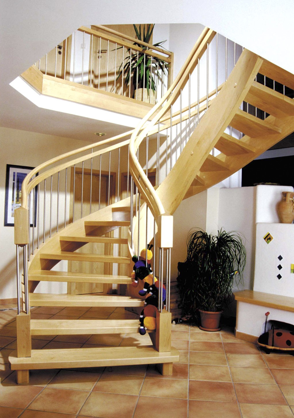 Wunderschone Hauseingang Treppe Halbrund Ebenbild